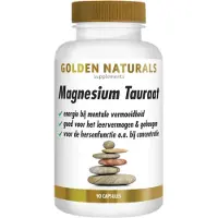 Golden naturals Magnesium Tauraat Capsules