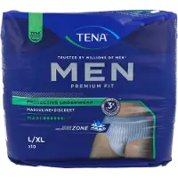 Tena Men Premium Fit Protective Underwear Maxi L/XL | 10 stuks