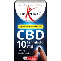 Lucovitaal CBD Cannabidiol 10mg Capsules