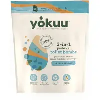 Yokuu 3-in-1 Probiotische Wc Bom Tijm & Zeezout 30 St Reinigingsmiddel