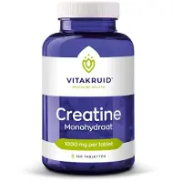 Vitakruid Creatine monohydraat 1000mg 180 Tabletten