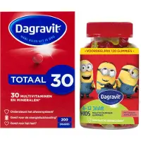Dagravit Family Pack Totaal 30 + Kids Multivitaminen Gummies