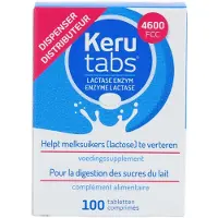 Kerutabs Lactase Enzym 4600 FCC Tabletten