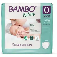 Bambo Luiers Maat 0 XXS 24 st