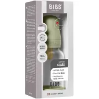 BIBS Zuigfles Glas Complete Set Sage | 120 ml