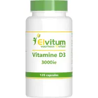 Elvitaal - Elvitum Vitamine D3 3000IE/75mcg