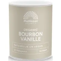 Mattisson Bourbon vanille poeder bio