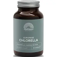 Mattisson healthstyle Europese Chlorella 775mg Capsules