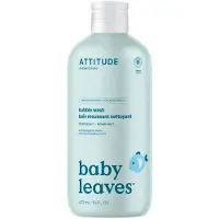ATTITUDE Baby Leaves Bubbel Zeep Good Night - 473ml