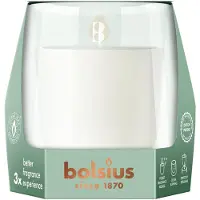 Bolsius Geurkaars CleanLight Starterkit Vanilla & Tonkabean Wit 24 Uur D 9,1 H 8,3 Cm