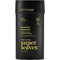 ATTITUDE Super Leaves Men Deodorant Amber & Citrus 75 Gr