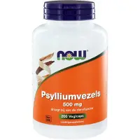 Now Psylliumvezels 500mg (200 vegicaps)