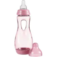 Difrax Handgreepfles 240 ml Raspberry