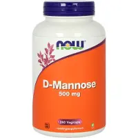 Now D-Mannose 500mg Capsules