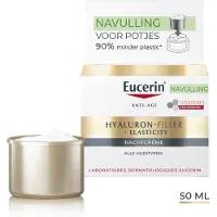 Eucerin Filler + Elasticity Nachtcreme Navulling 50 Ml
