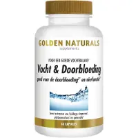 Golden naturals Vocht & doorbloeding (60 capsules)