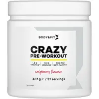 Body & Fit Crazy Pre-Workout Raspberry 407 gram