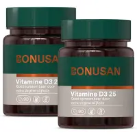 Bonusan Vitamine D3 25 Capsules Duoverpakking