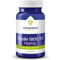 Vitakruid Visolie 1800 TG Mama 30 softgels