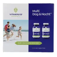 Vitakruid Multi dag & nacht 2 x 90 tabletten