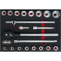Vigor V5109 V5109 Dopsleutelset 3/4 (20 mm)