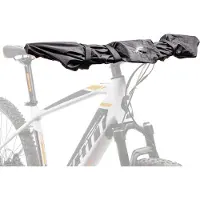 Fischer Fahrrad Regenbescherming Zwart