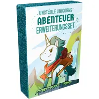 Asmodee TTUD0009 - Unstable Unicorns - Abenteuer, für 2-8 Spieler, ab 8 Jahren (DE-Erweiterung)