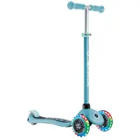 Globber Trottinette 3 Roues - - Primo Lights - Bleu - Roues Lumineuses - 2 A 7 Ans - 50 Kg