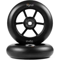 North Stuntscooter wielen - Signal V3 - 30 mm - Matzwart/Zwart - Polyurethan-