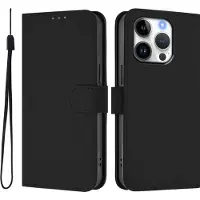 Mobigear Telefoonhoesje geschikt voor Apple iPhone 16 Pro Hoesje | Urban Wallet Bookcase Portemonnee | Pasjeshouder voor 3 Pasjes | Telefoonhoesje voor Pinpas / OV Kaart / Rijbewijs - Zwart