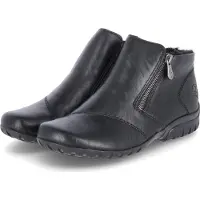 Rieker Boots 'Stiefel Damen L466301 Kunststoff (Synthetik) in schwarz' grijs