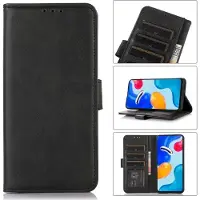 Mobigear Telefoonhoesje geschikt voor Apple iPhone 15 Hoesje | Wallet Bookcase Portemonnee | Pasjeshouder voor 3 Pasjes | Telefoonhoesje voor Pinpas / OV Kaart / Rijbewijs - Zwart
