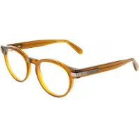 Ferragamo Bril - - SF3045 - Transparant bruin - Acetaat - Man
