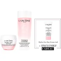 Lancôme Hydra Zen 2-Step Hydraterende Moisturizer Skincare Routine: Toner | Dagcreme + Cadeau - Tonique Confort Toner 400ml & Hydra Zen Rich Cream Dagcreme 50ml + Hydra Zen Dagcreme 5ml Cadeau