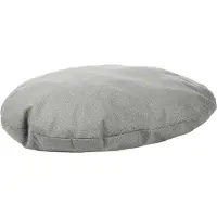 Flamingo hondenmand Baleno, ovaal, grijs, afmetingen: 100 x 76 x 10 cm