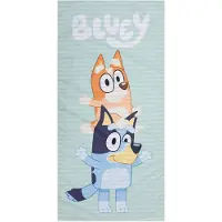 Swim Essentials Handdoek - Microfiber - 135x65 cm - Blauw/Wit Bl - - OneSize - Handdoeken
