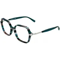 Longchamp LO2782 53/16/140 Gestreept petrol Acetaat DAMES LO2782