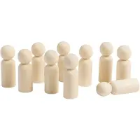 WEPLAY Eduplay houten poppetjes speelgoed set - medium - 10 stuks - creatief.
