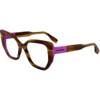 Karl Lagerfeld KL6174 Striped brown/rose 53/17/145 WOMAN Brilmonturen