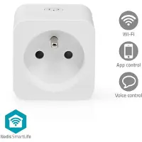 Nedis Prise intelligente SmartLife | | WIFIP121EWT |Blanc