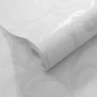 Erismann Vinylbehang 10467-31 - Opus-2 - Klassiek Grijs - 53cm x 10.05m