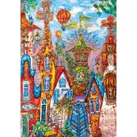 Heye Charming Village - Blue Gate Puzzel (500 stukjes)