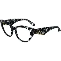 Karl Lagerfeld Bril - - KL6189 - Acetaat - Marmer zwart - 54/18/140