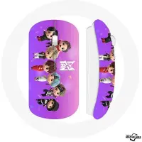 MANIACASE Draadloze Muis - BTS - TinyTAN - Violet - USB Wifi - Multikleur
