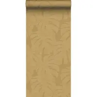 Origin Wallcoverings behang tropische bladeren okergeel - 50 x 900 cm - 347811