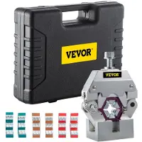 Vevor Hydraulische Slang Krimptang, 71550 Draagbaar Handmatige Hydraulische Pijppers, A/C Slang Krimptang en Repaire Crimper Tools met 4 Dies, voor Het Krimpen van Prikkeldraad en Gerolde Fittingen