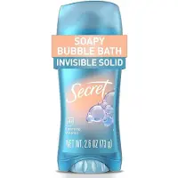 Secret - Fresh Antiperspirant – 72u Bescherming – Soapy Bubble Bath – Onzichtbare Stick – 73g