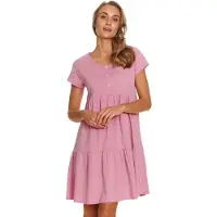 Doctor Nap Katoenen Nachthemd Borstvoeding Zwangerschap TCB.7462 Blush Rose 38 / M