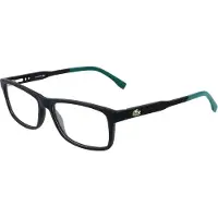 Lacoste L2876 N 53/15/145 Zwarte matte Bio inj-g820 MAN L2876 N