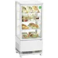 Bartscher Koelvitrine Bartscher, 3 roosters, mini, 86L, 43(b)x98(h)x44(d), 230V/180W